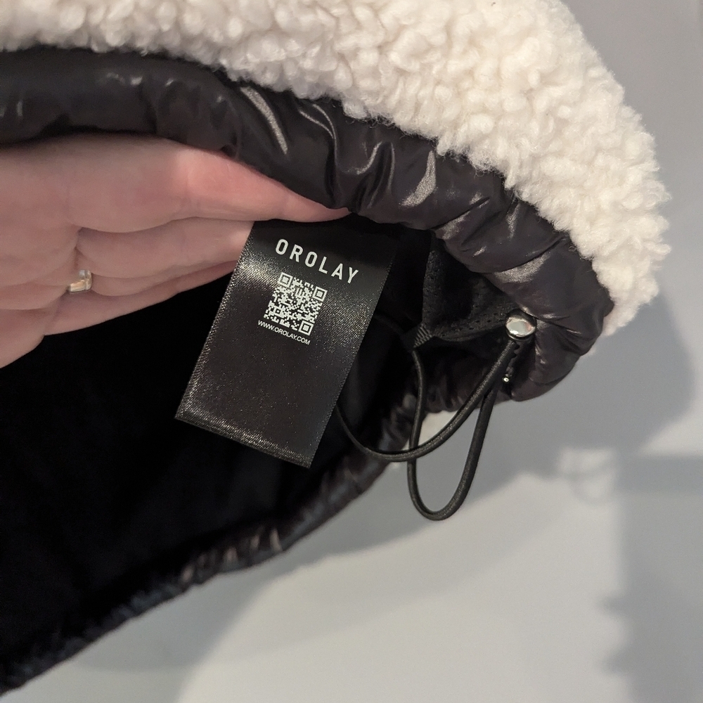 Orolay Women's Vest XL. Sherpa exterior. Women's Vest. - Picture 4 of 6